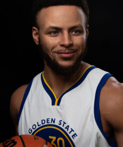 Alternative view of Ace Player Stephen Curry 1/1 Life-Size Silicone Bust - Infinity Studio