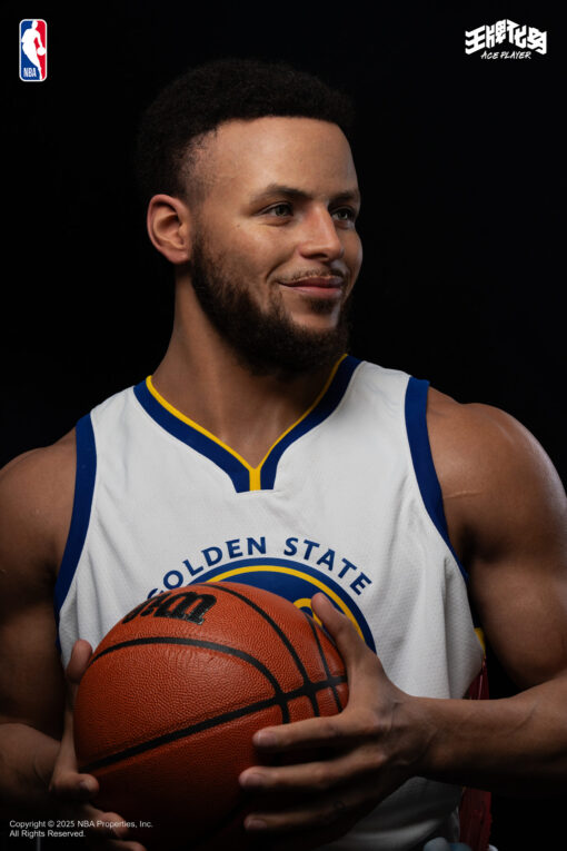 Ace Player Stephen Curry 1/1 Life-Size Silicone Bust - Infinity Studio - Image 5