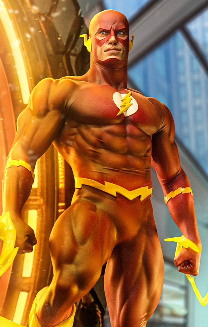 Statue The Flash - DC Comics Series 9 - Legacy Replica 1/4 - Iron Studios