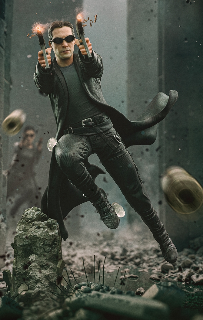 Statue Neo - Matrix - BDS Art Scale 1/10 - Iron Studios