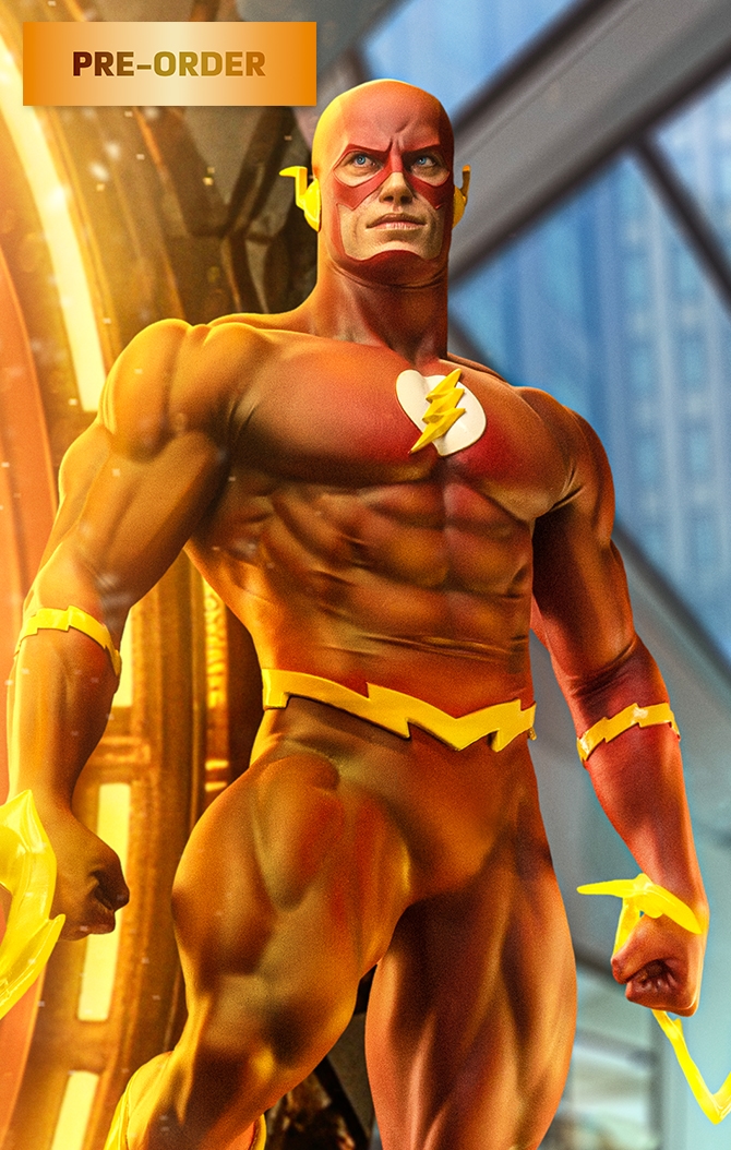 Statue The Flash - DC Comics Series 9 - Legacy Replica 1/4 - Iron Studios - Image 18