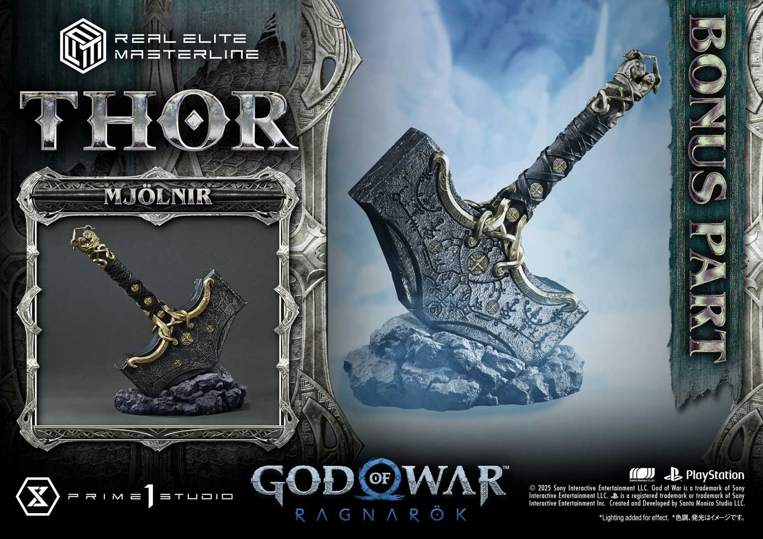 REMGOW-02DXS: Real Elite Masterline God of War : Ragnarok Thor Deluxe Bonus Version - Prime1Studio - Image 31