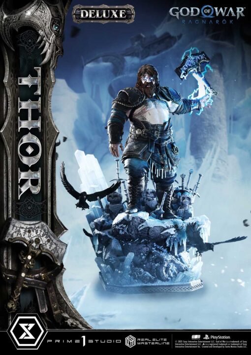 REMGOW-02DXS: Real Elite Masterline God of War : Ragnarok Thor Deluxe Bonus Version - Prime1Studio