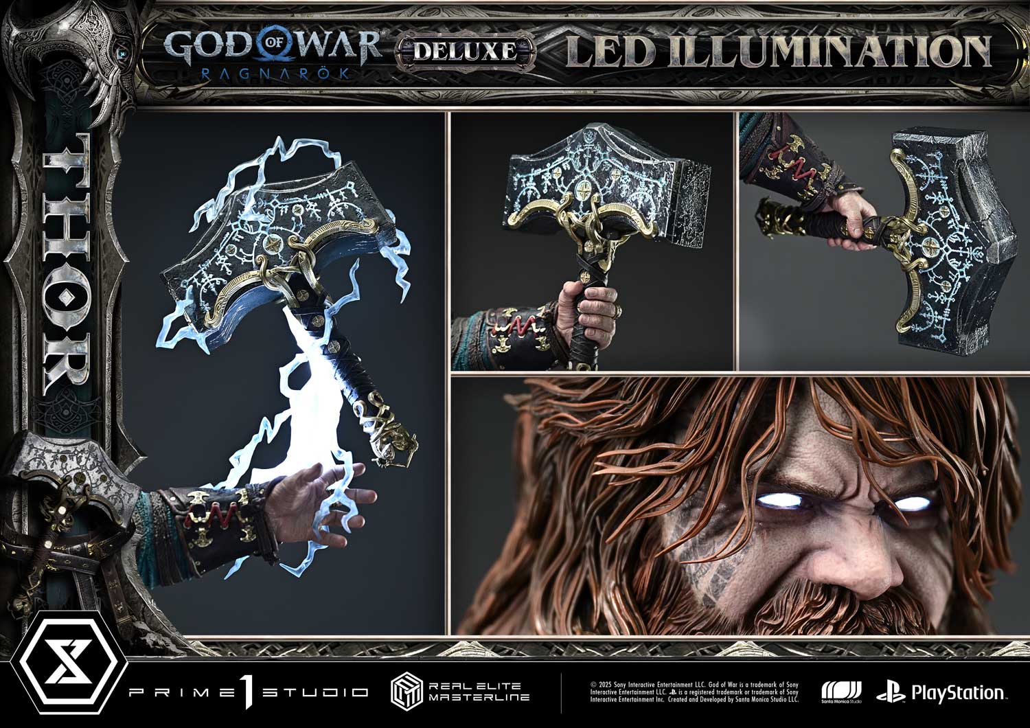 REMGOW-02DXS: Real Elite Masterline God of War : Ragnarok Thor Deluxe Bonus Version - Prime1Studio - Image 21