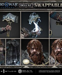 REMGOW-02DXS: Real Elite Masterline God of War : Ragnarok Thor Deluxe Bonus Version - Prime1Studio - Image 14