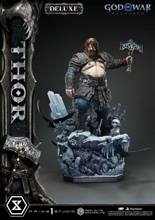 REMGOW-02DXS: Real Elite Masterline God of War : Ragnarok Thor Deluxe Bonus Version - Prime1Studio - Image 15