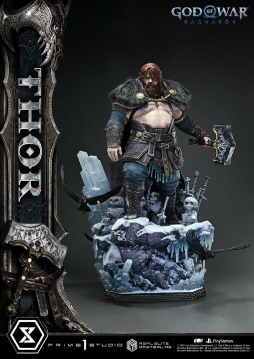 REMGOW-02DXS: Real Elite Masterline God of War : Ragnarok Thor Deluxe Bonus Version - Prime1Studio - Image 2