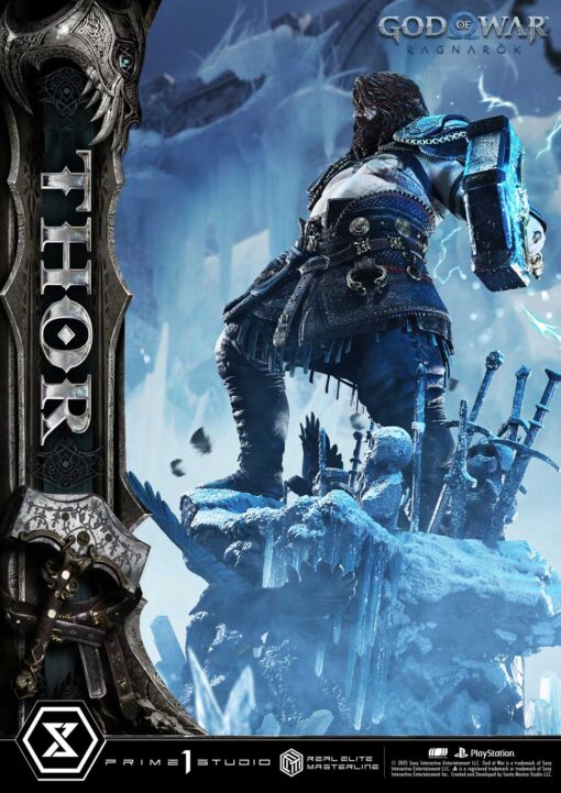 REMGOW-02DXS: Real Elite Masterline God of War : Ragnarok Thor Deluxe Bonus Version - Prime1Studio - Image 5