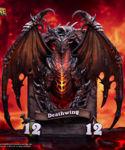 Alternative view of Deathwing 3D Art Frame World of Warcraft - HEX Collectibles