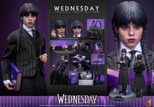 Wednesday Sixth Scale Figure - Hot Toys - Image 15