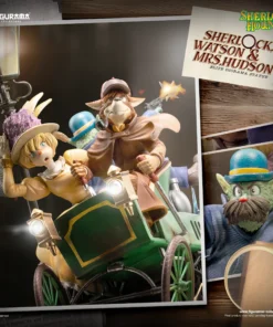 Sherlock Hound: Sherlock Holmes, Watson, and Mrs. Hudson Elite Diorama Statue - Figurama - Image 19
