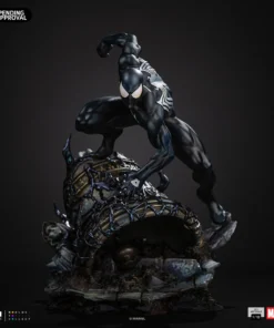 Statue Spider-Man Black Costume - Marvel Comics Series 7 - Art Scale 1/10 - Iron Studios - Image 7