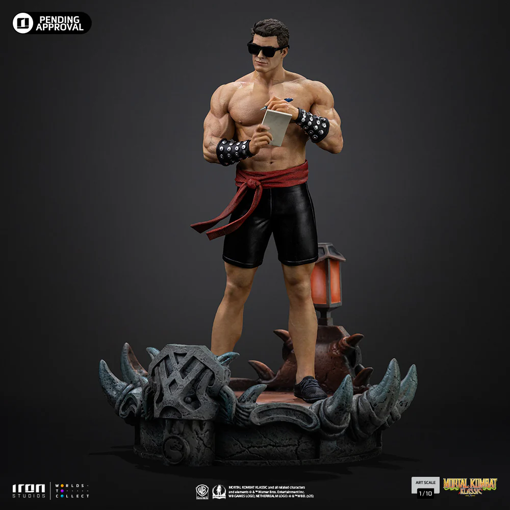 Statue Johnny Cage - Mortal Kombat - Art Scale 1/10 - Iron Studios - Image 9