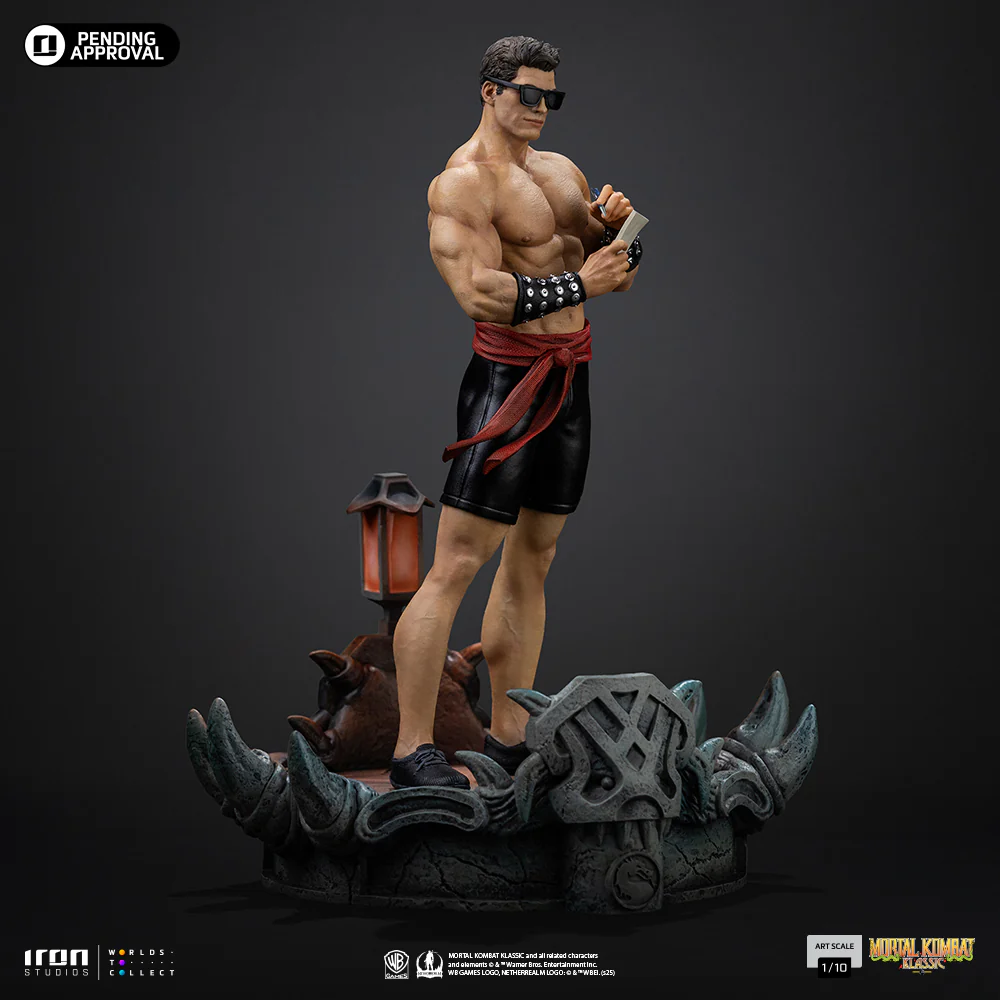 Statue Johnny Cage - Mortal Kombat - Art Scale 1/10 - Iron Studios - Image 7