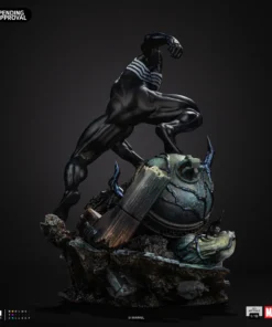 Statue Spider-Man Black Costume - Marvel Comics Series 7 - Art Scale 1/10 - Iron Studios - Image 6