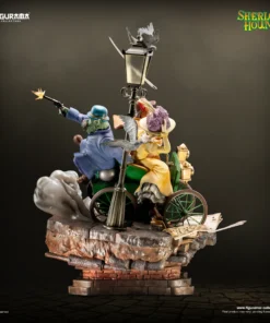 Sherlock Hound: Sherlock Holmes, Watson, and Mrs. Hudson Elite Diorama Statue - Figurama - Image 14