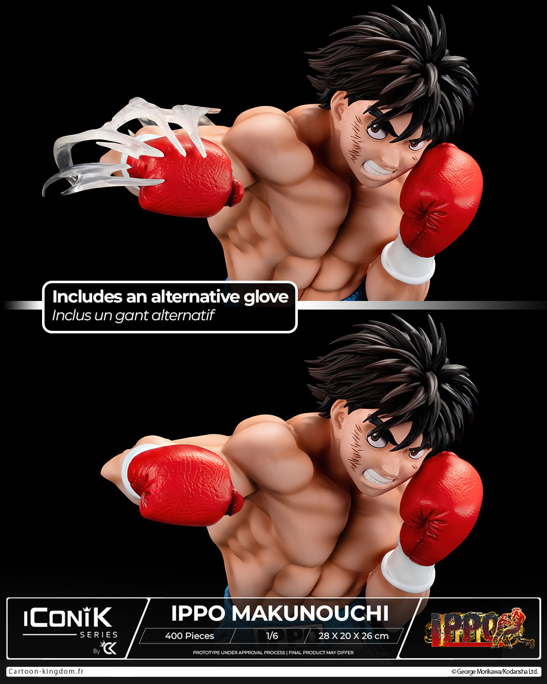 Ippo Makunouchi 1/6 Scale Resin Statue - Cartoon Kingdom - IconiK Serie - Image 8