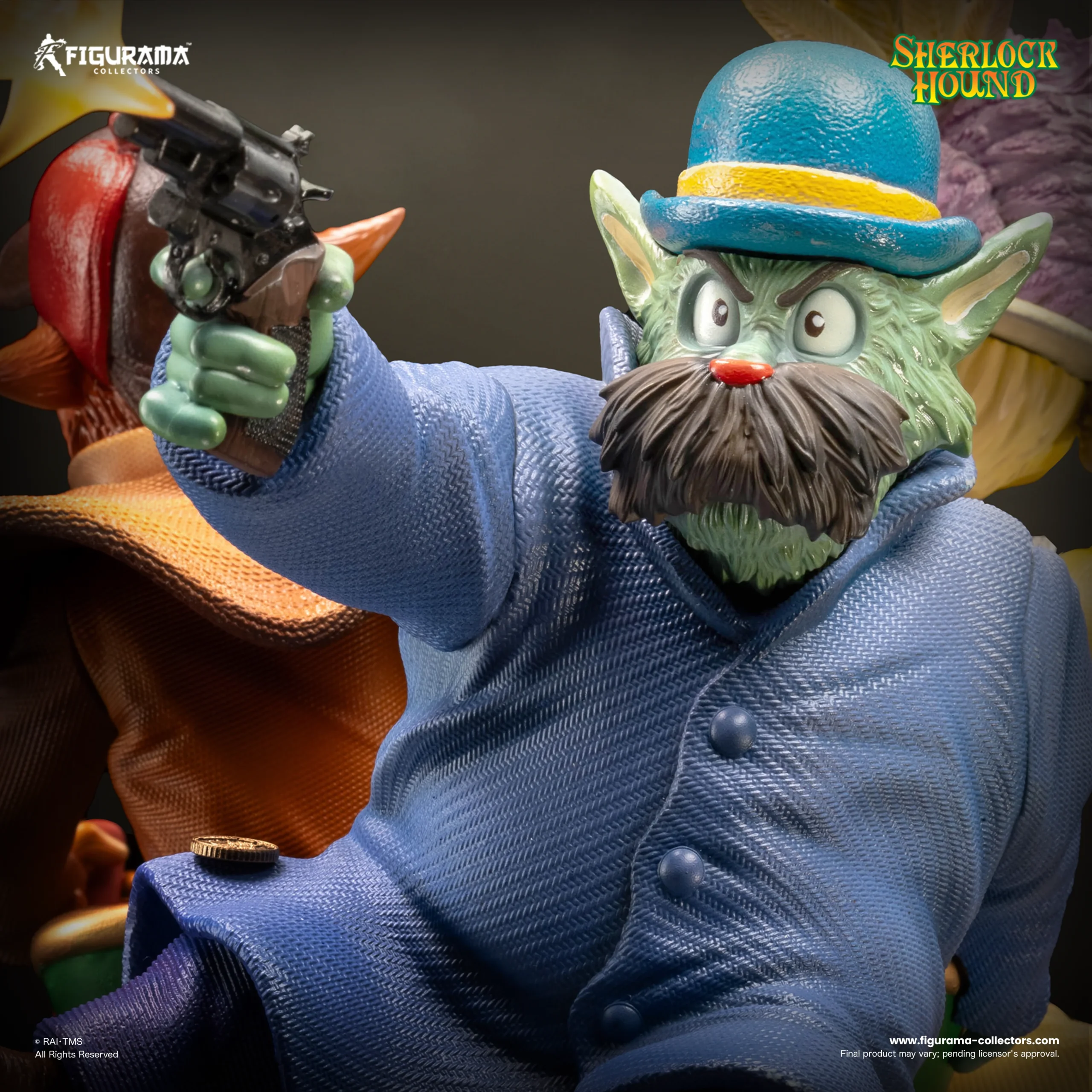 Sherlock Hound: Sherlock Holmes, Watson, and Mrs. Hudson Elite Diorama Statue - Figurama - Image 11