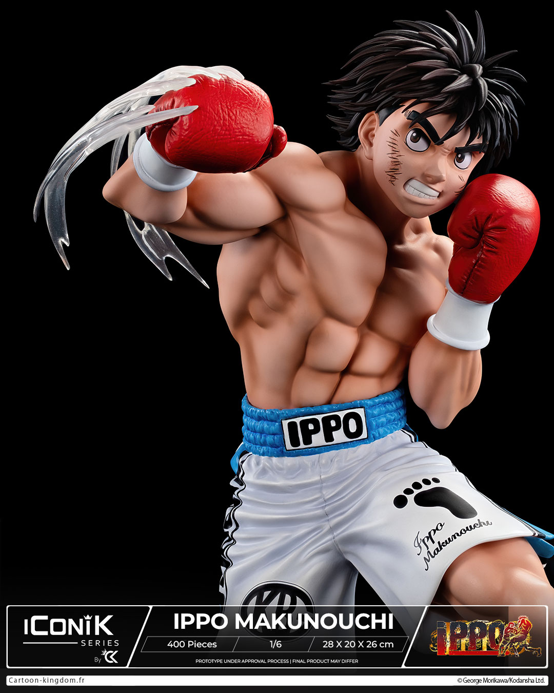 Ippo Makunouchi 1/6 Scale Resin Statue - Cartoon Kingdom - IconiK Serie - Image 6