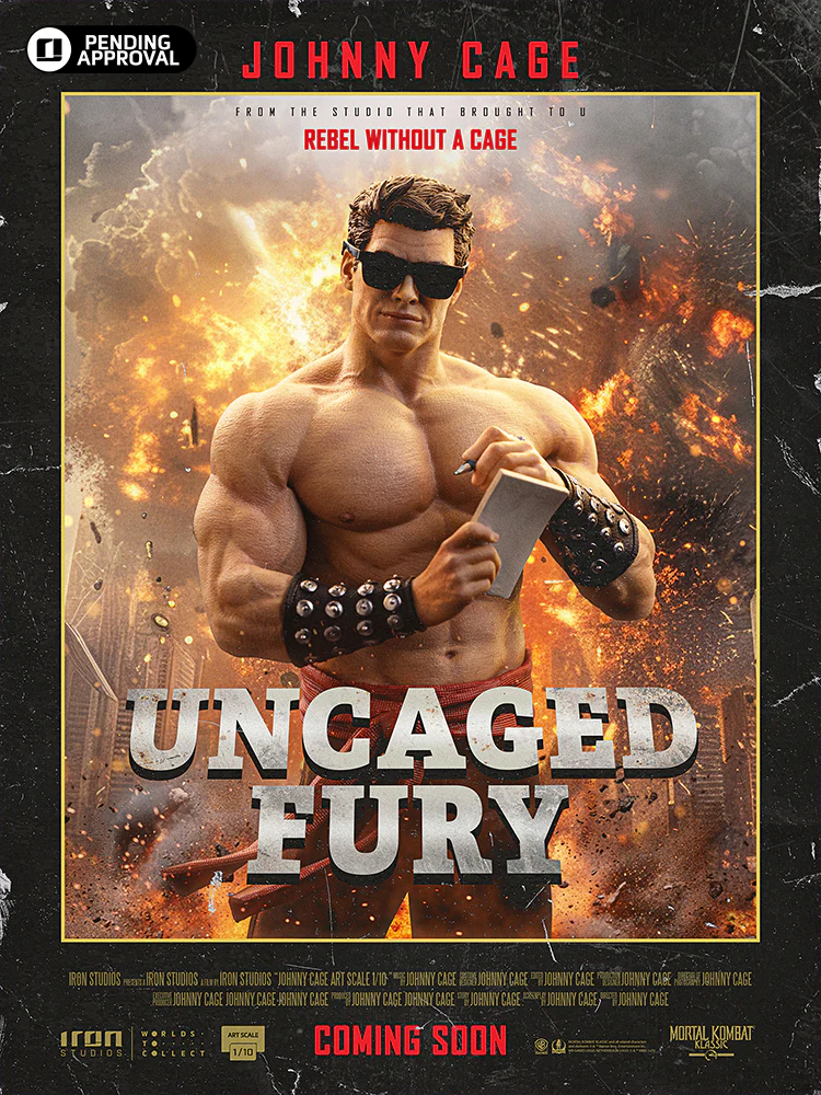 Statue Johnny Cage - Mortal Kombat - Art Scale 1/10 - Iron Studios