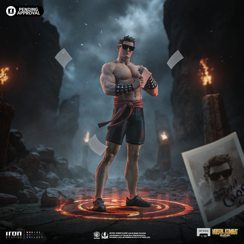 Statue Johnny Cage - Mortal Kombat - Art Scale 1/10 - Iron Studios - Image 10