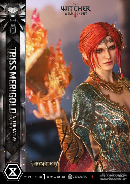 Real Elite Masterline The Witcher 3 Wild Hunt Triss Merigold Bonus Version - Prime1Studio - Image 26