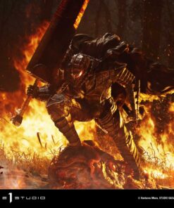 Ultimate Premium Masterline Berserk Guts, Berserker Armor Grunbeld VS Guts Deluxe Bonus Version - Prime1Studio - Image 29