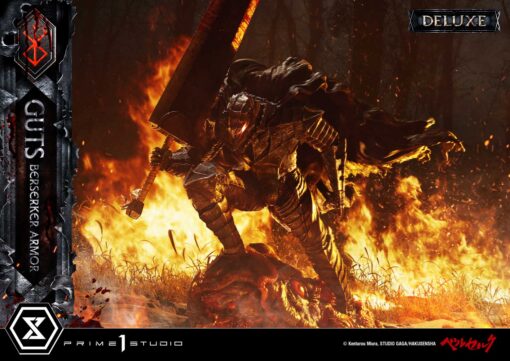 Ultimate Premium Masterline Berserk Guts, Berserker Armor Grunbeld VS Guts Deluxe Bonus Version - Prime1Studio - Image 29