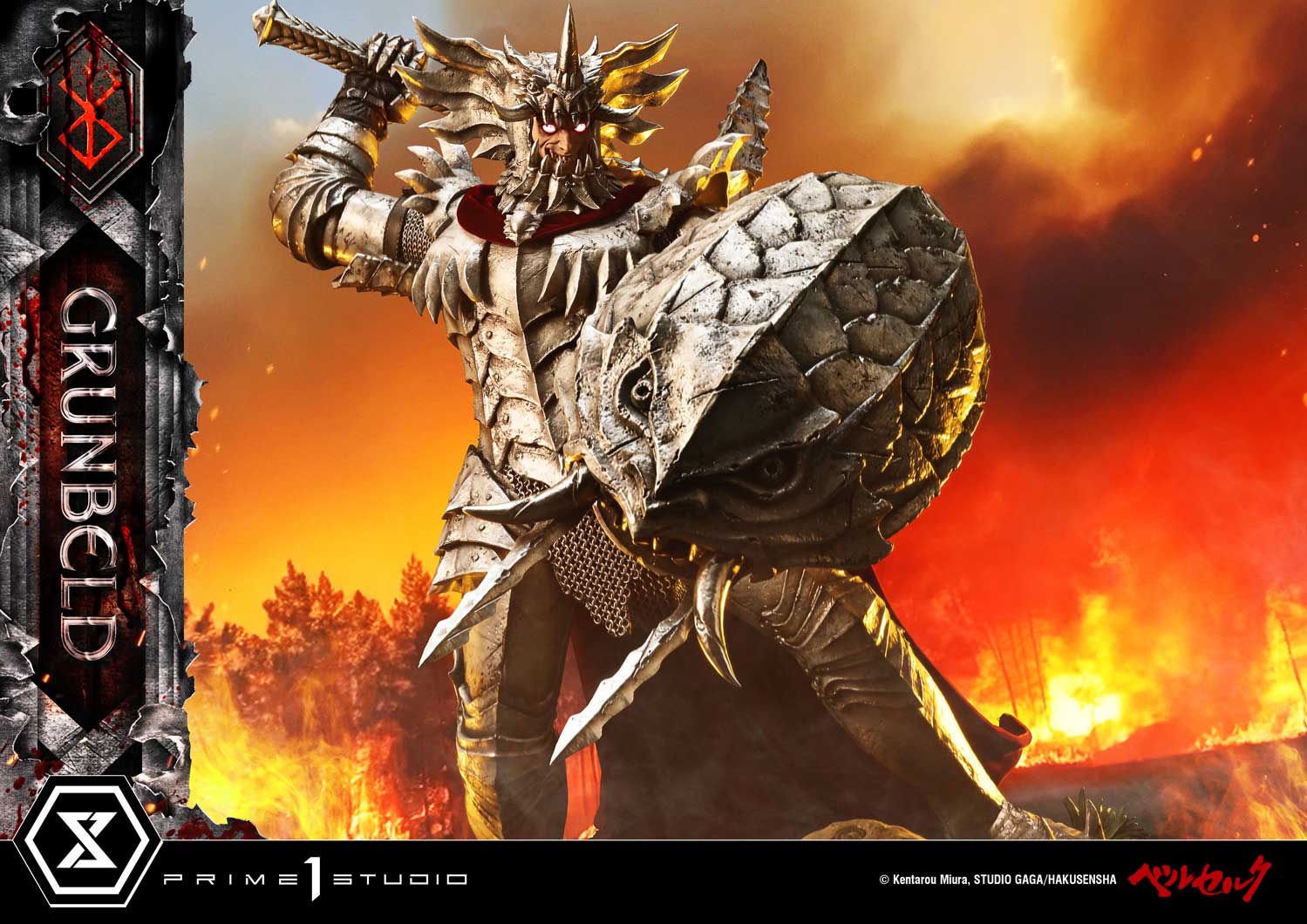 Ultimate Premium Masterline Berserk Grunbeld Grunbeld VS Guts Bonus Version - Prime1Studio - Image 12