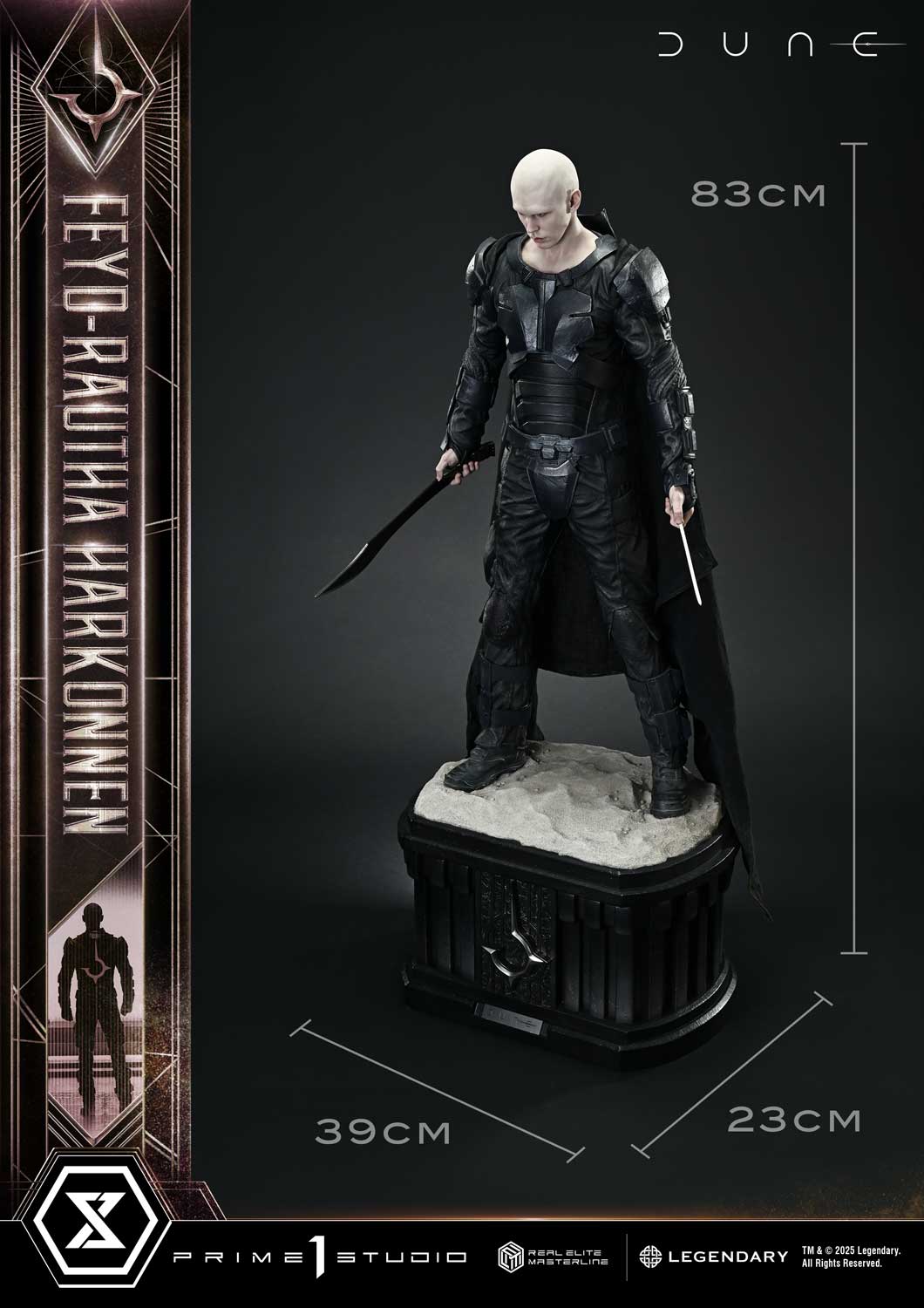 Real Elite Masterline Dune: Part Two (Film) Feyd-Rautha Harkonnen Deluxe Bonus Version - Image 23