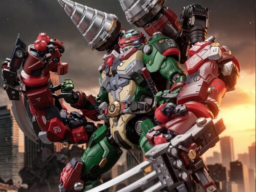 Teenage Mutant Ninja Turtles TMNT SET - Heatboys Studio - Image 10