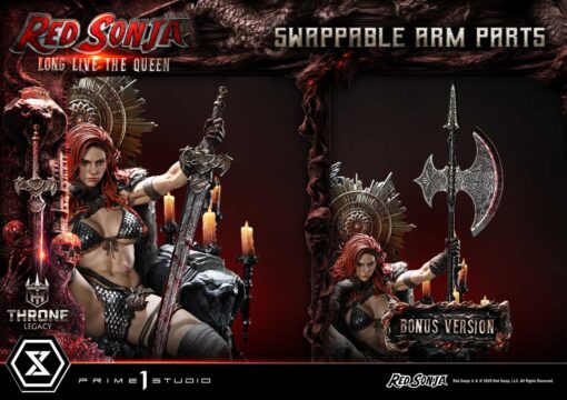 Throne Legacy Red Sonja Red Sonja : Long Live the Queen Bonus Version - Prime1Studio - Image 7