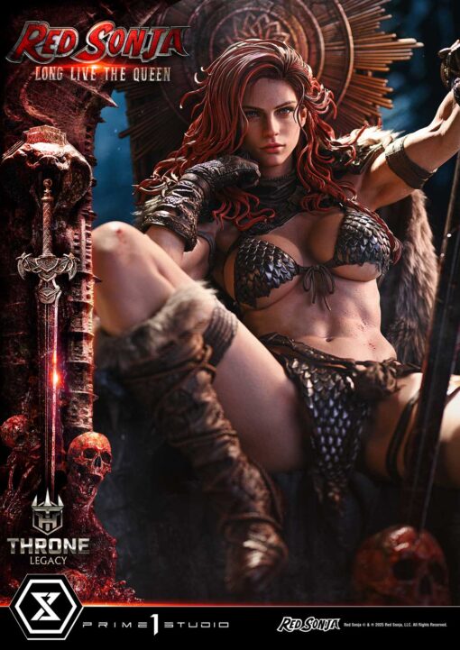 Throne Legacy Red Sonja Red Sonja : Long Live the Queen Bonus Version - Prime1Studio - Image 17