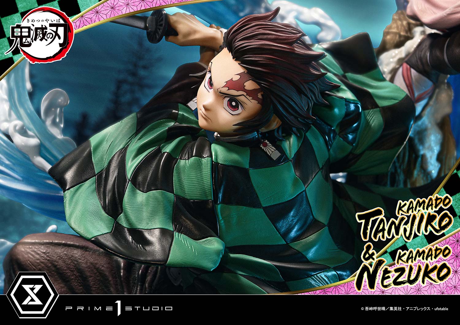 Concept Masterline Demon Slayer : Kimetsu no Yaiba KAMADO TANJIRO & KAMADO NEZUKO Ultimate bonus version - Prime1Studio - Image 5