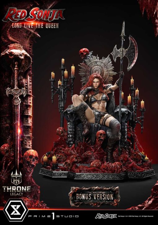 Throne Legacy Red Sonja Red Sonja : Long Live the Queen Bonus Version - Prime1Studio - Image 30