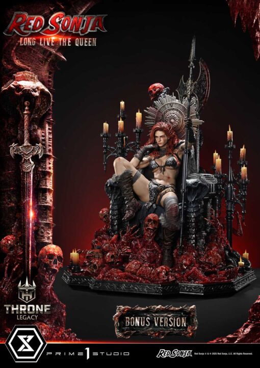 Throne Legacy Red Sonja Red Sonja : Long Live the Queen Bonus Version - Prime1Studio - Image 31