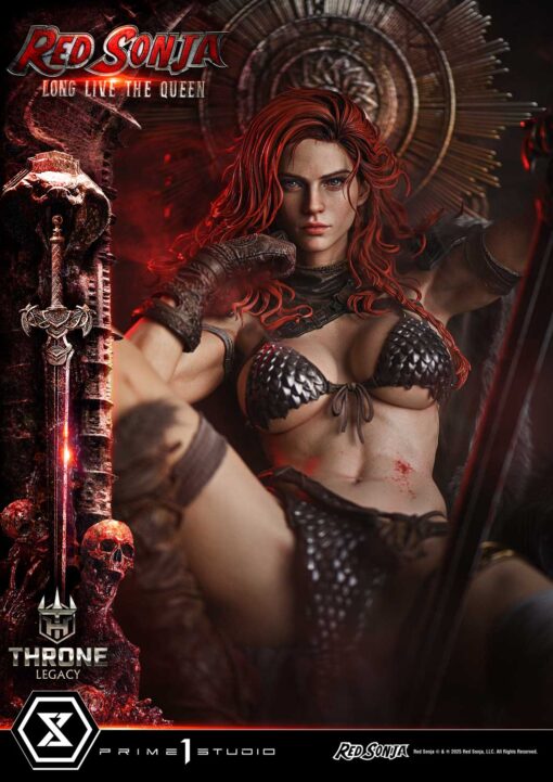 Throne Legacy Red Sonja Red Sonja : Long Live the Queen Bonus Version - Prime1Studio - Image 39