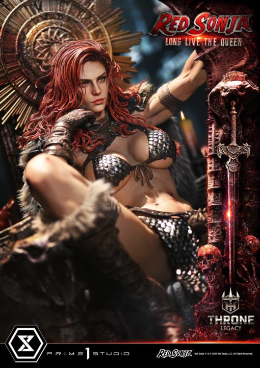 Throne Legacy Red Sonja Red Sonja : Long Live the Queen Bonus Version - Prime1Studio - Image 41