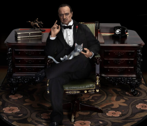 The Godfather Master Craft MC-094 Vito Corleone Limited Edition Statue By Beast Kingdom - Image 2
