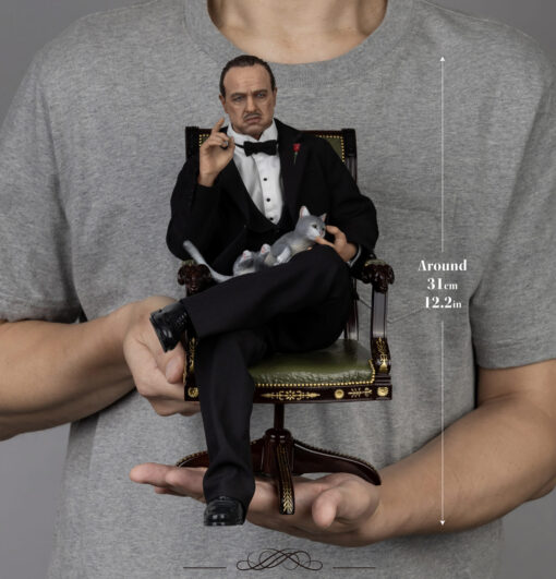 The Godfather Master Craft MC-094 Vito Corleone Limited Edition Statue By Beast Kingdom - Image 3