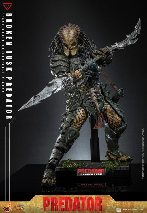 Broken Tusk Predator Sixth Scale Figure - Hot Toys - Image 8