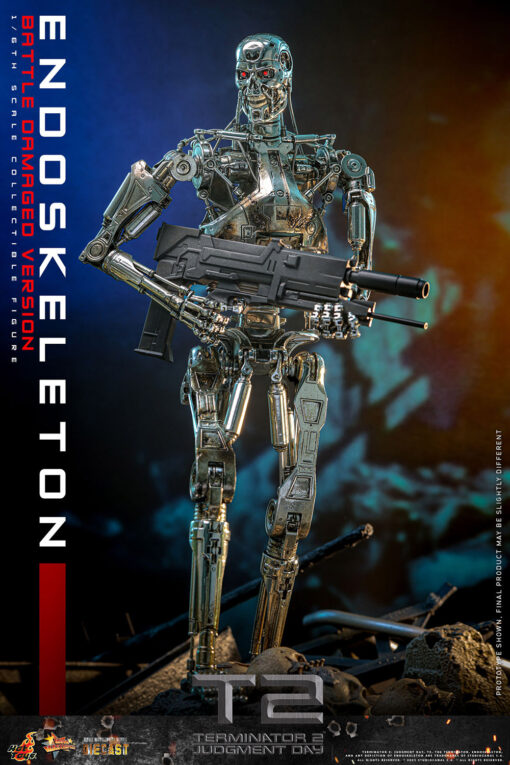 Endoskeleton (Battle Damaged Version) Sixth Scale Figure - Hot Toys