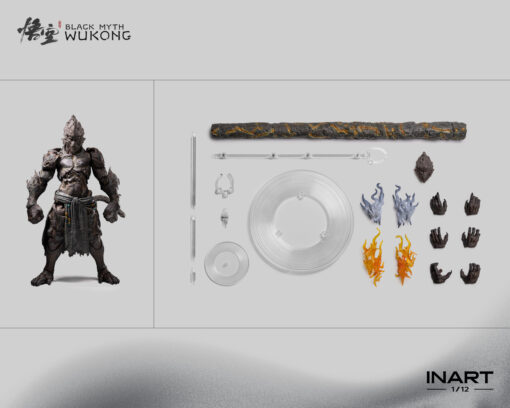 INART – Black Myth: Wukong – Stone Monkey 1/12 Action Figure - Image 4