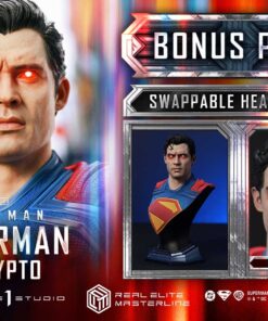 Real Elite Masterline Superman (2025 Film) Superman with Krypto Bonus Version - Prime1Studio - Image 22