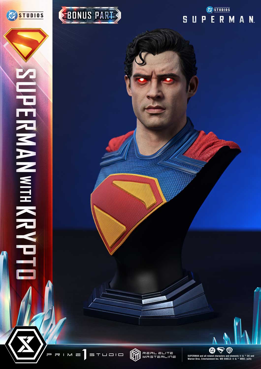 Real Elite Masterline Superman (2025 Film) Superman with Krypto Bonus Version - Prime1Studio - Image 18
