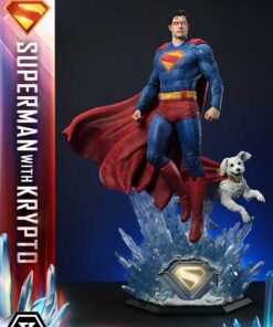 Real Elite Masterline Superman (2025 Film) Superman with Krypto Bonus Version - Prime1Studio - Image 14