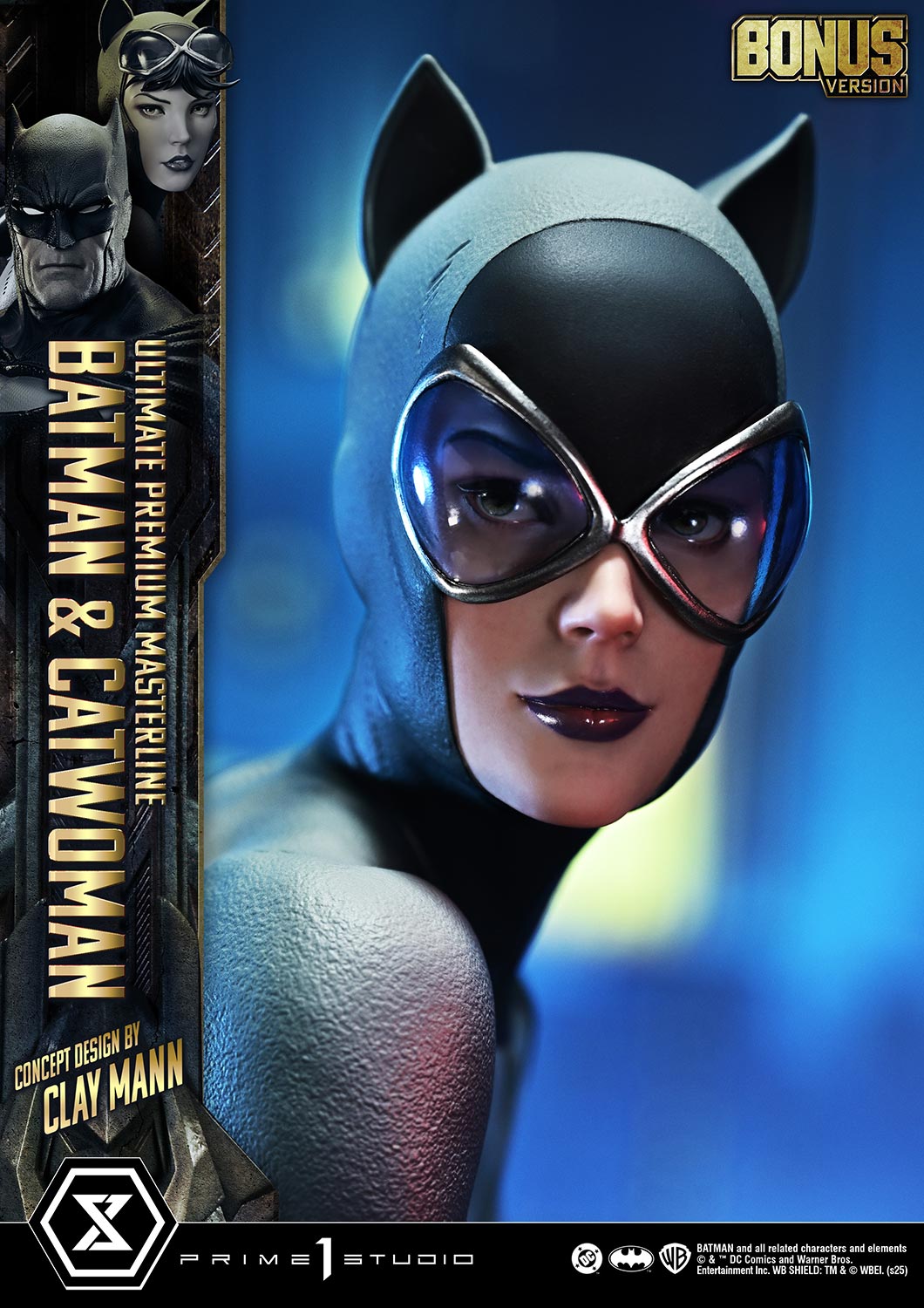 Ultimate Premium Masterline Batman (Comics) Batman & Catwoman (Concept Design by CLAY MANN) Bonus Version - Prime1Studio - Image 22