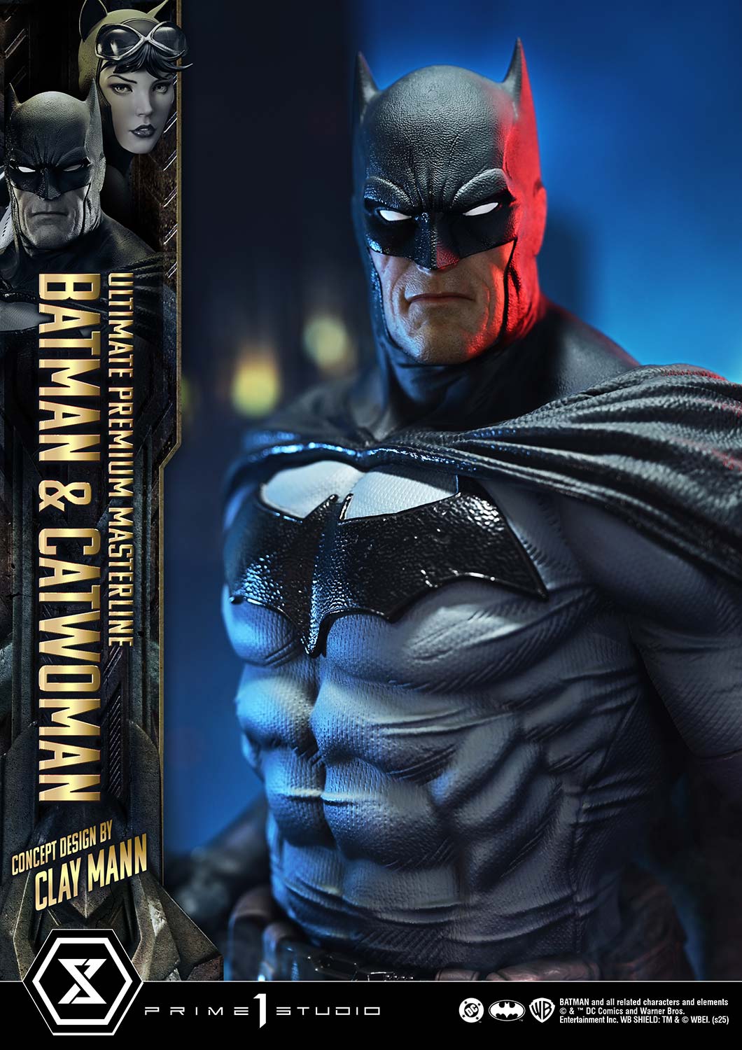 Ultimate Premium Masterline Batman (Comics) Batman & Catwoman (Concept Design by CLAY MANN) Bonus Version - Prime1Studio - Image 19