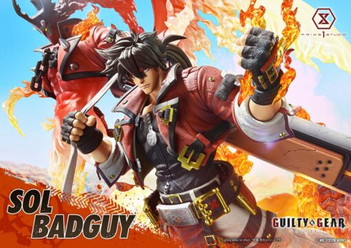 Utimate Premium Masterline GUILTY GEAR – STRIVE- SOL BADGUY Bonus Version - Prime1Studio - Image 20
