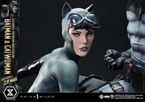Ultimate Premium Masterline Batman (Comics) Batman & Catwoman (Concept Design by CLAY MANN) Bonus Version - Prime1Studio - Image 8